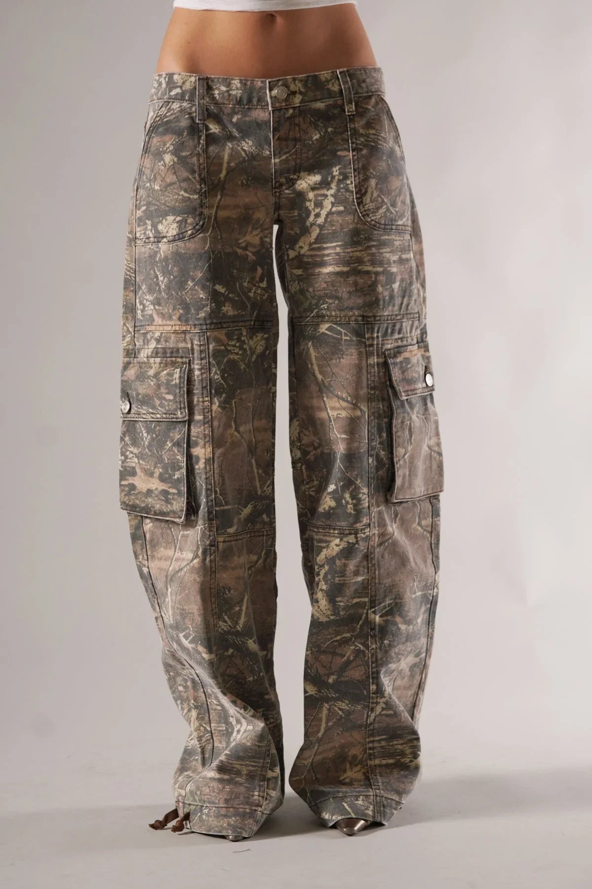 Unisex Camo Cargo Pants